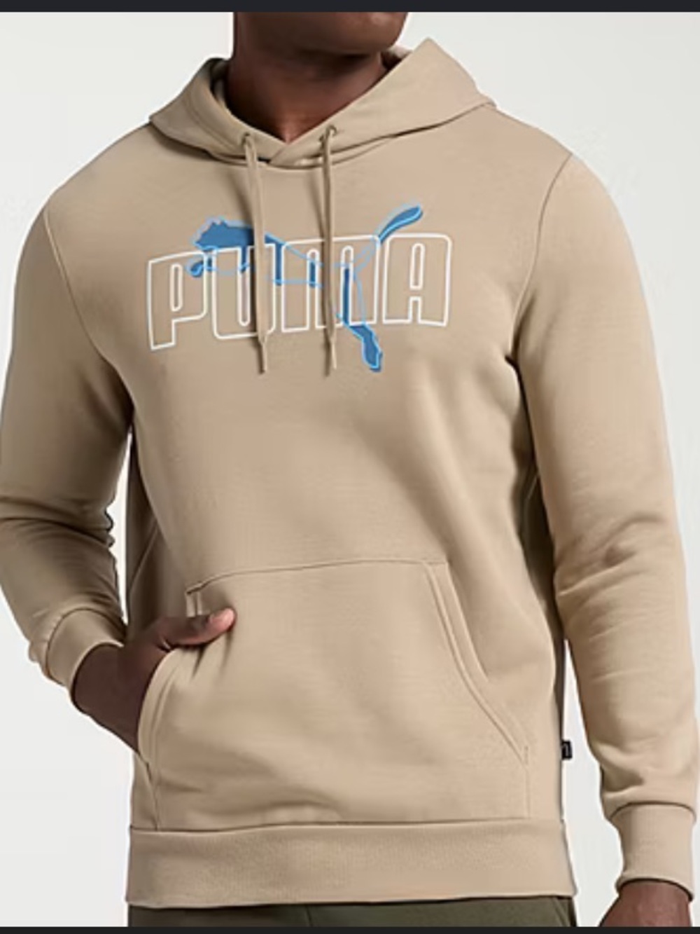 PUMA Mens Long Sleeve Fleece Active Hoodie medium NWT